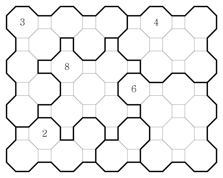 Truncated Square Chocona Hard 04