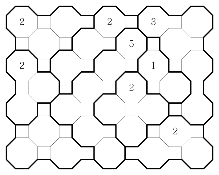 Truncated Square Chocona Hard 05