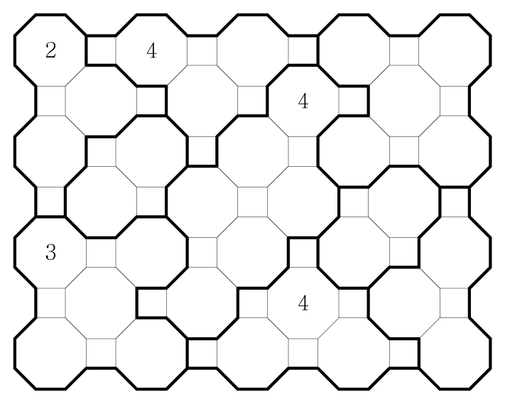 Truncated Square Chocona Medium 02