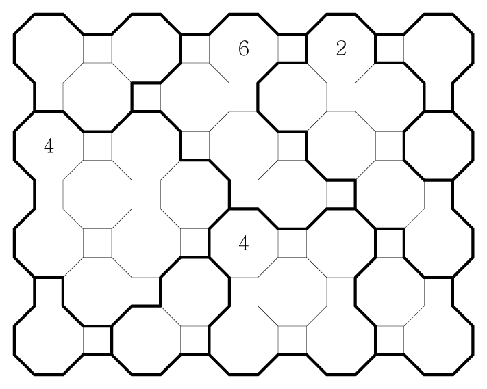 Truncated Square Chocona Medium 03